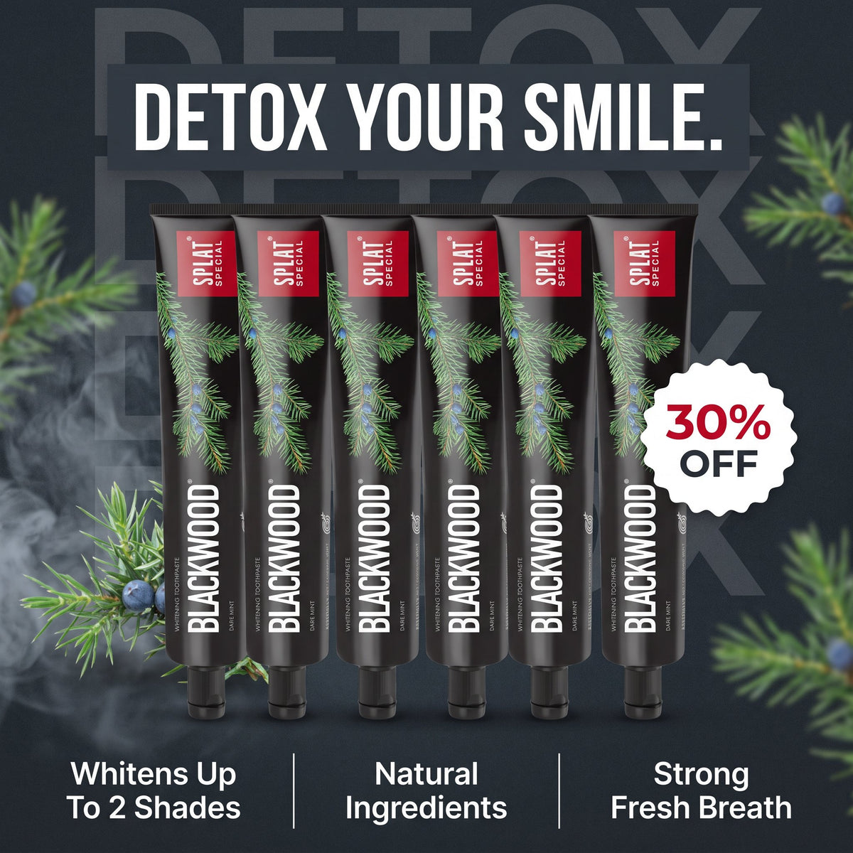 Blackwood | Detox & Whiten