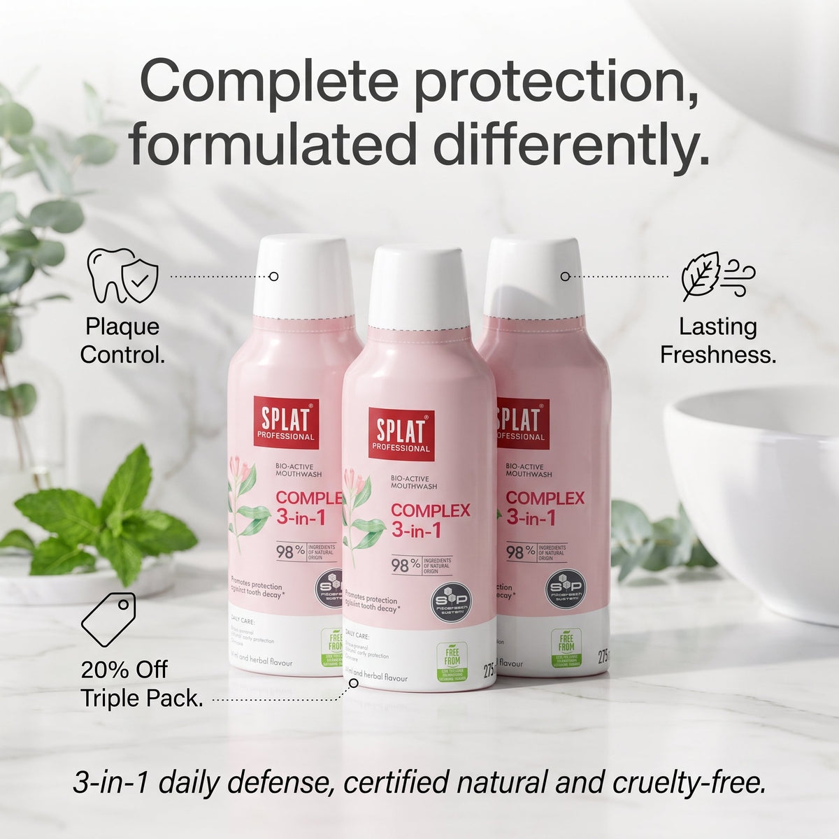 Complex 3-in-1 | Complete Daily Cleansing & Freshness