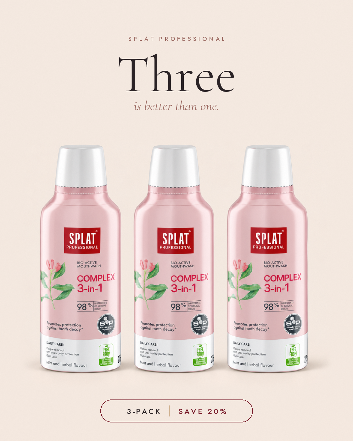 Complex 3-in-1 | Complete Daily Cleansing & Freshness