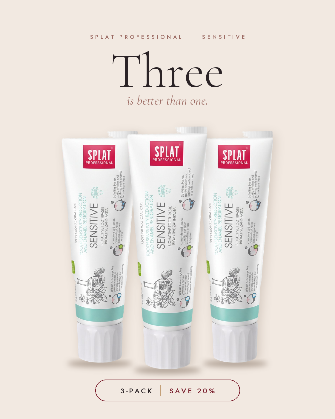Sensitive | Sensitivity & Enamel Care