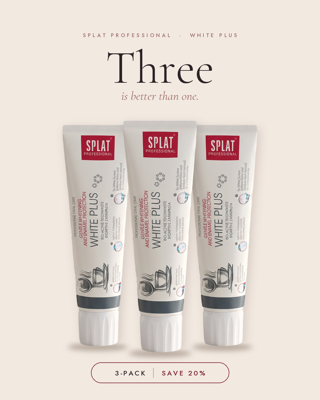 White Plus | Gentle Whitening & Stain Care